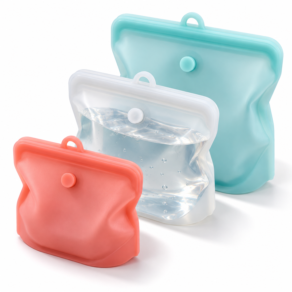 Sac silicone réutilisable, vue 2