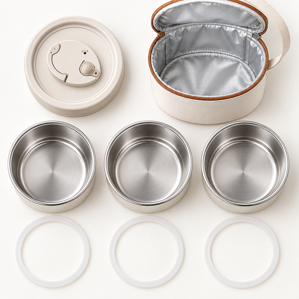 Bento thermique 3 compartiments