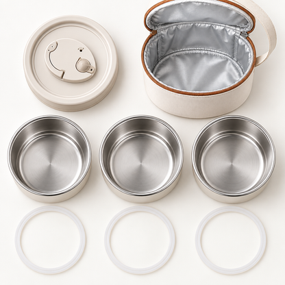 Bento thermique 3 compartiments