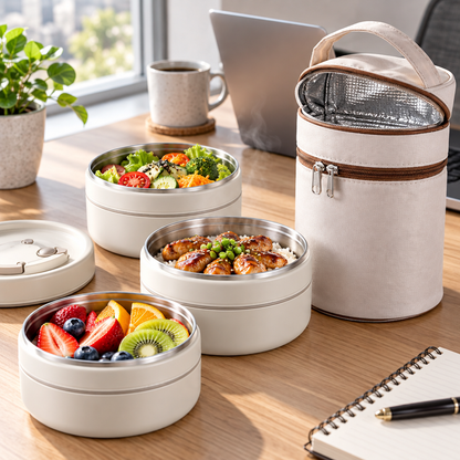 Bento thermique, vue 3